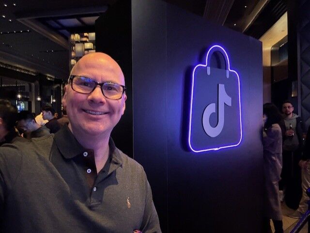 Scott Letourneau at TikTok Shop, CES
