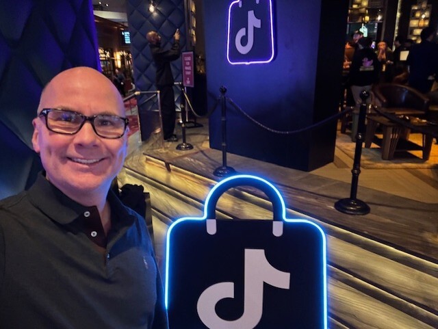 Scott Letourneau at TikTok Shop, CES