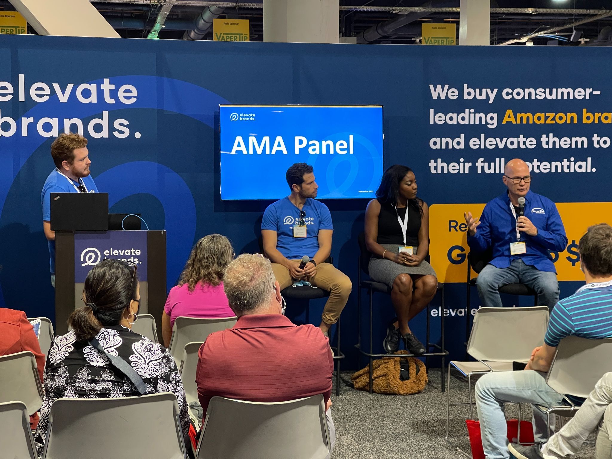 Scott speaking at the White Label Expo