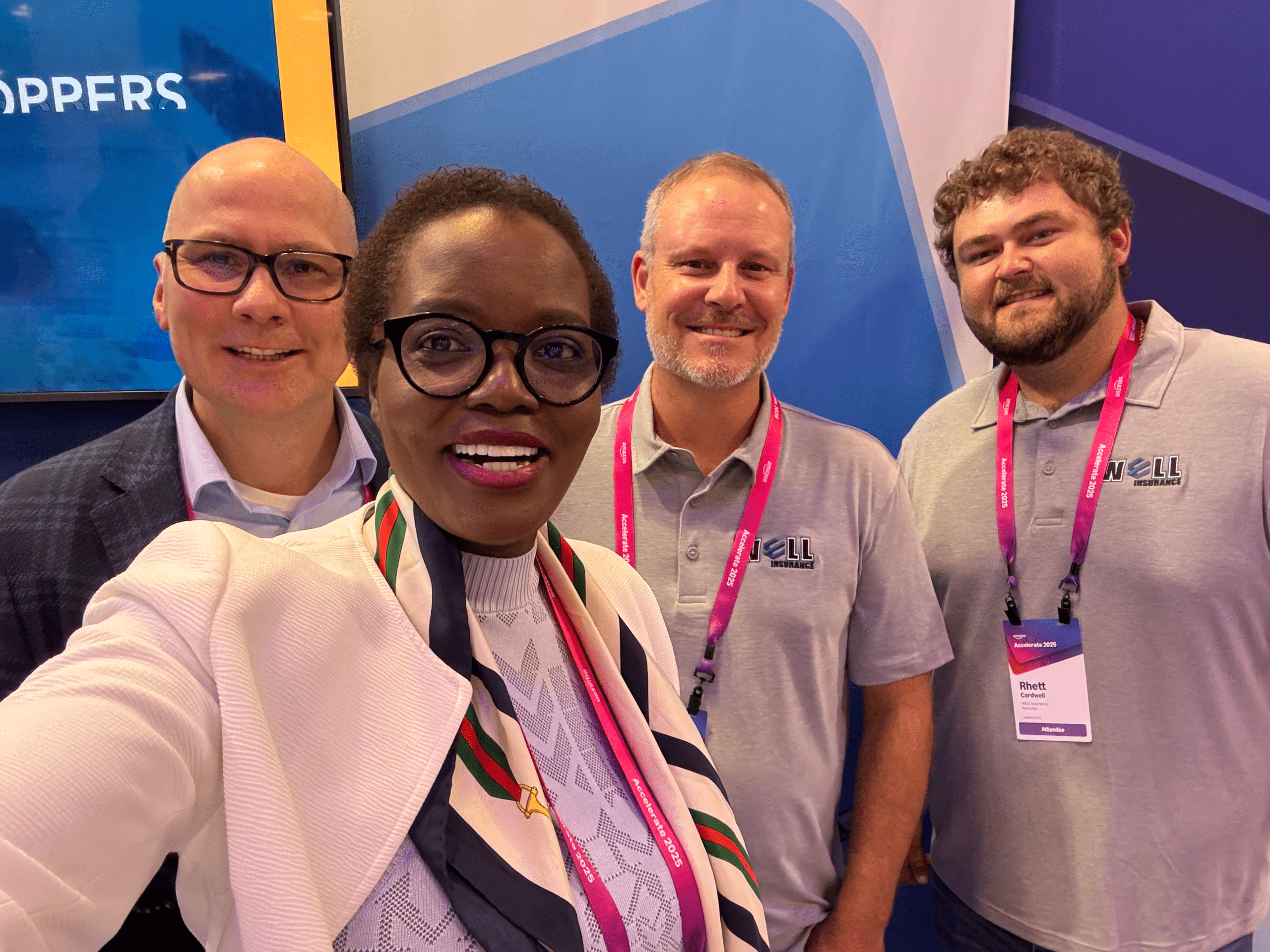 Scott with Well Insurance and Avask Group at Amazon Accelerate